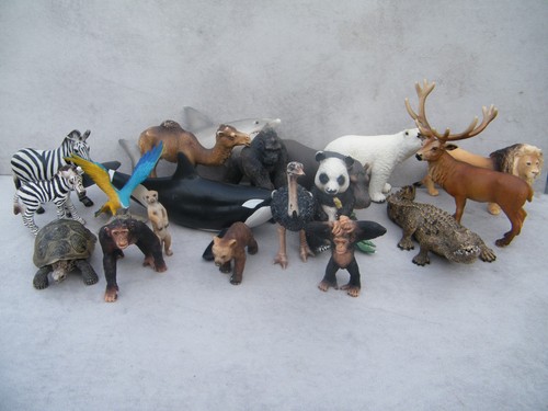 Schleich wild animal figures - wild,