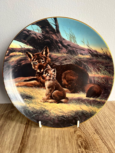 Vintage the red wolf - vintage,