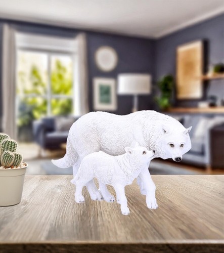 White mother wolf - mother, &